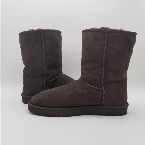 🚫SOLD🚫 UGG Australia Fur Boots 5800 Mens Brown - Picture 8 of 8